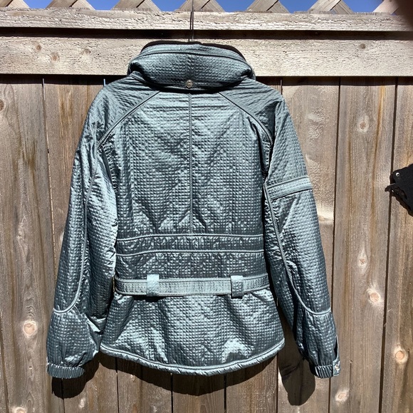 EUC Nils belted ski jacket. Size 8 - Picture 2 of 8